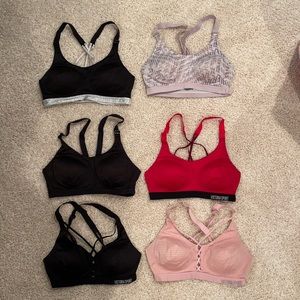 6 Victoria Secret Sports Bras